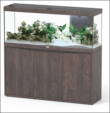 AQUATLANTIS AQUARIUM SPLENDID ULTRA 150 MET RGB DARK WOOD